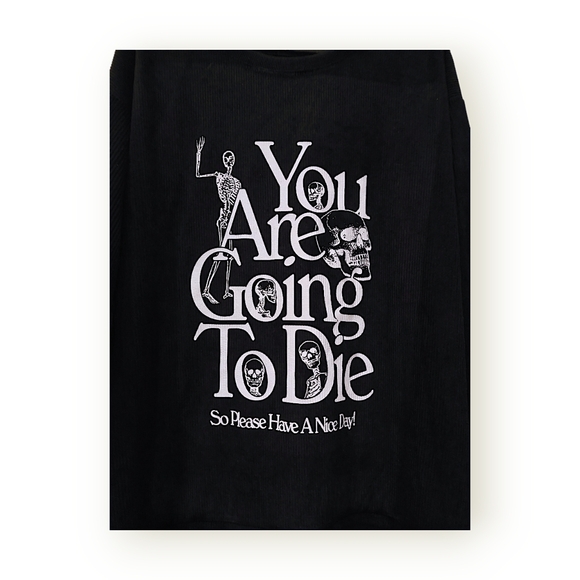 Morbid but Polite Whimsigoth Sweatshirt - Picture 2 of 5